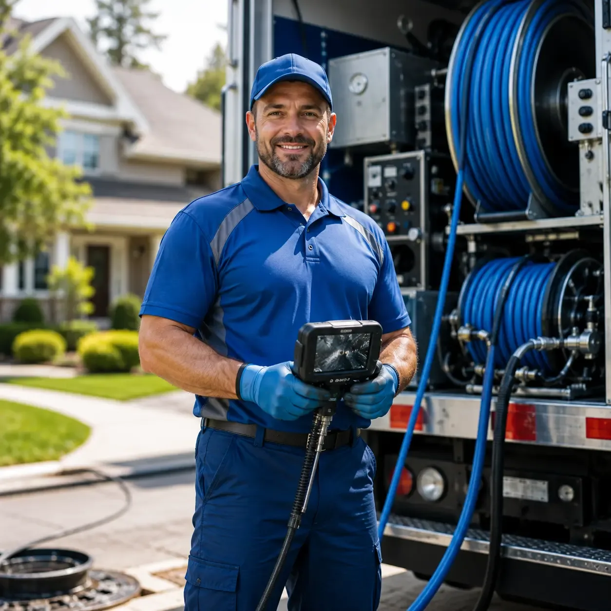 Local outdoor drain cleaning specialists in Lilly, PA